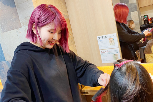 採用情報　スタイリスト　吉川 さくら